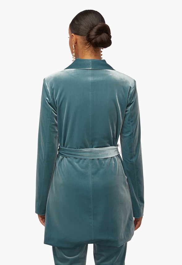 Velvet Dressing Gown Dress