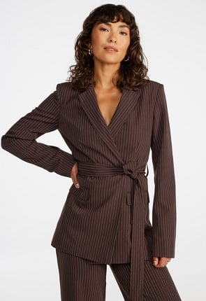 Belted Blazer
