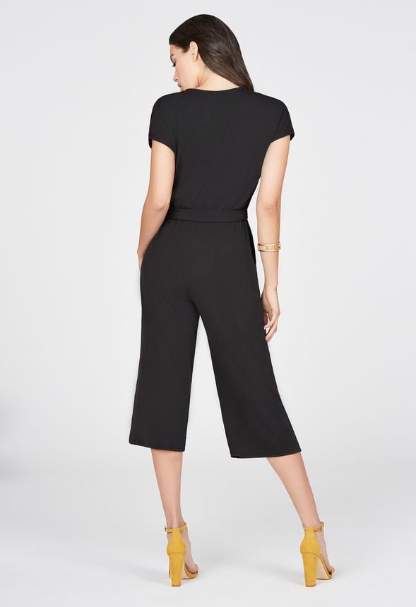 casual knit jumpsuit