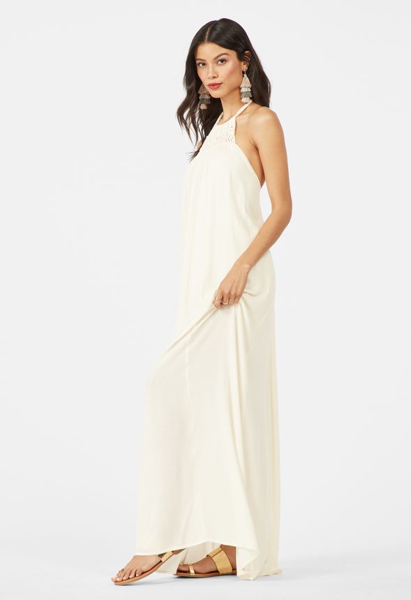 Macramé Maxi Dress