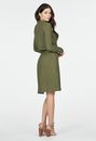 Lace-Up Shirt Dress