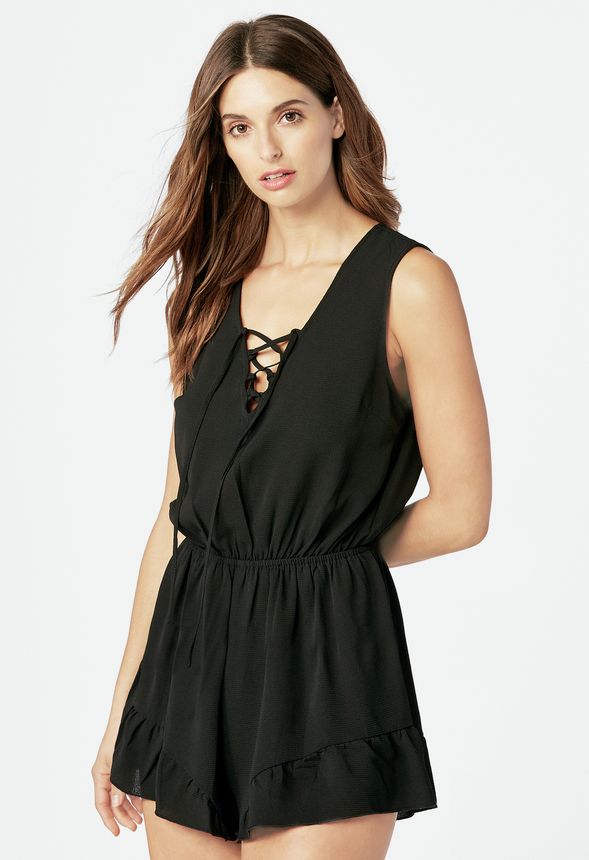 Easy Ruffle Leg Romper