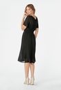 Vestido midi de gasa