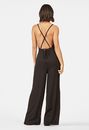 Lace-Up Back Jumpsuit