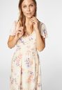 Flutter Sleeve Midi Dress
