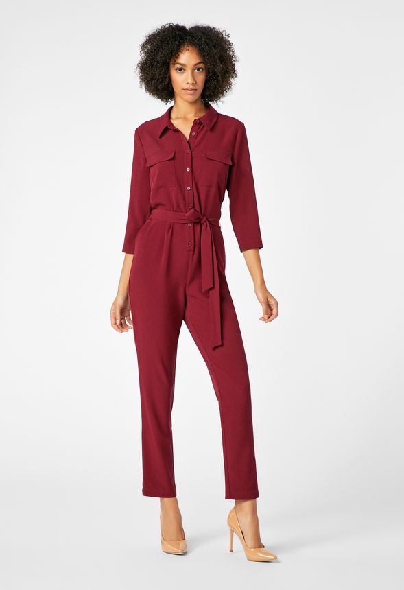 Utility Jumpsuit Red Cheap Sale | www.puritanaudiolabs.com