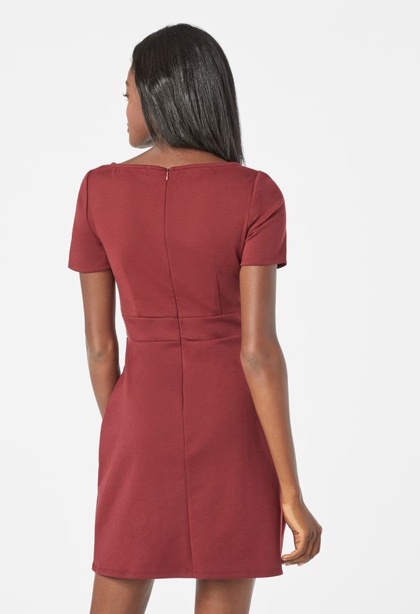 Ponte Grommet Dress