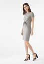 Knot Front T-Shirt Dress
