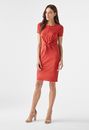 Knot Front T-Shirt Dress