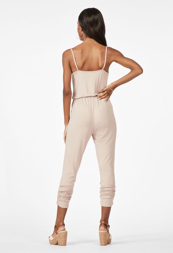 Cami Side Ruched Jumpsuit