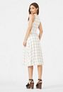 Vestido midi con botones