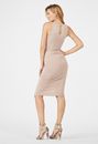 Ruched Knit Bodycon Dress