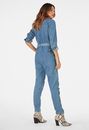 Long Sleeve Denim Jumpsuit