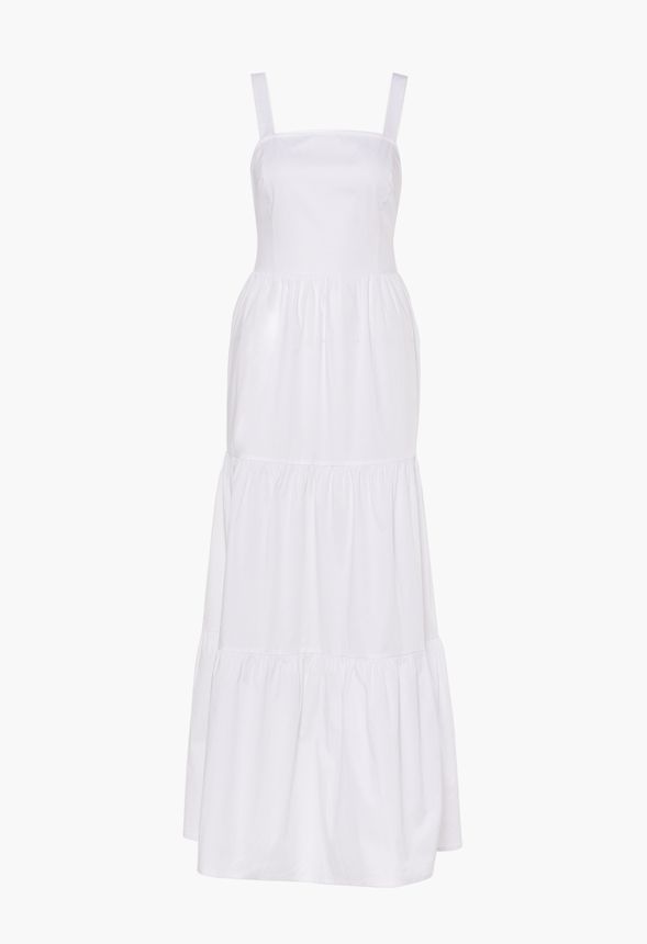 Poplin Maxi Dress