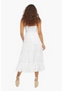 Eyelet Corset Maxi Dress