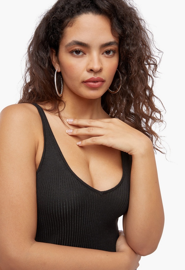 Rhinestone Hoops