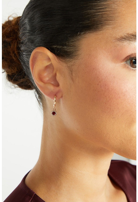 6-Pair Pack Gwen Glass Stones Mix Earrings