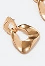 Blake Organic Metal Links Drop Earring