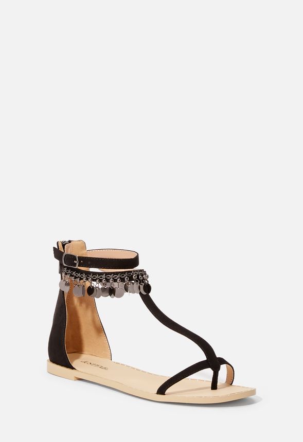 justfab flat sandals
