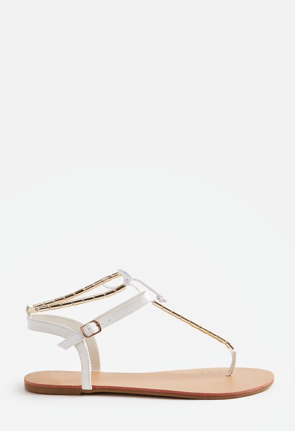 justfab flat sandals