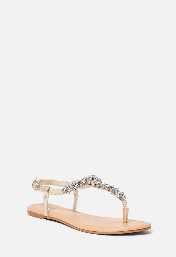 justfab flat sandals