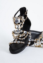 Remy Embellished Gladiator Sandal