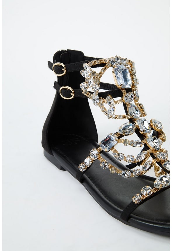 Remy Embellished Gladiator Sandal