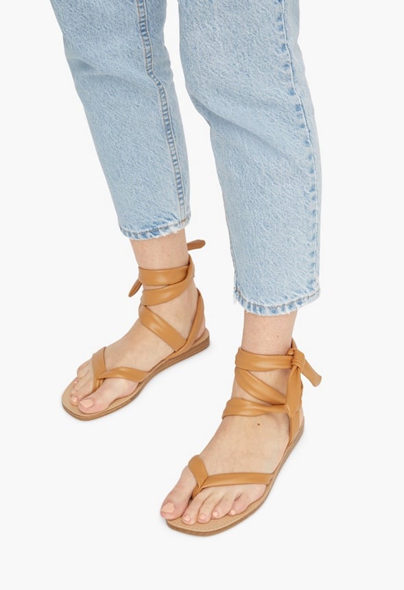 Gaia Flat Sandal