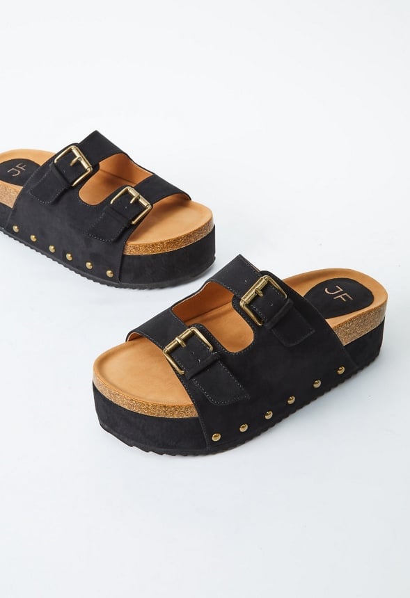 Abbie Platform Slide Sandal