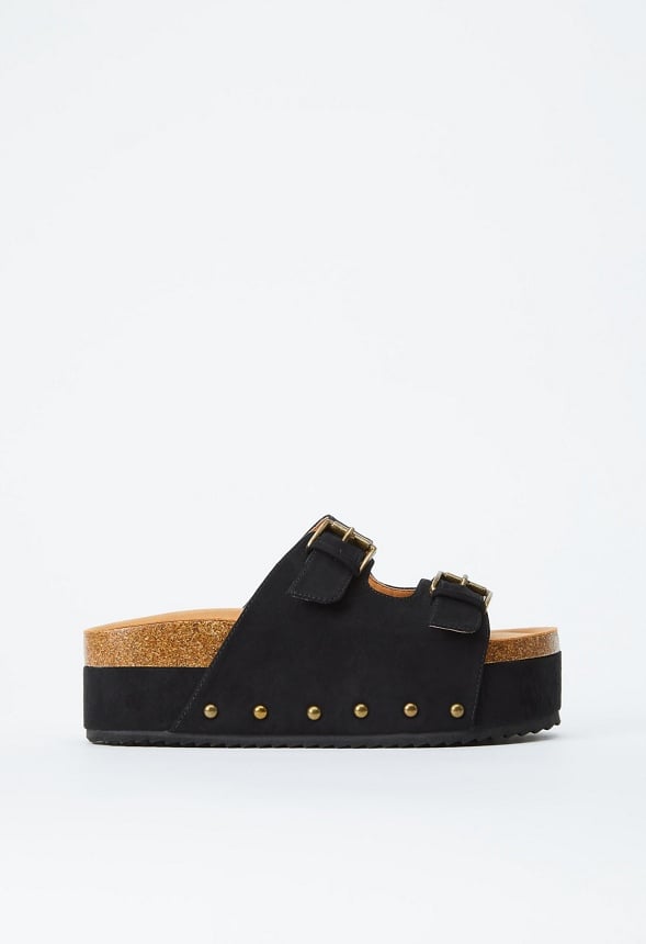 Abbie Platform Slide Sandal