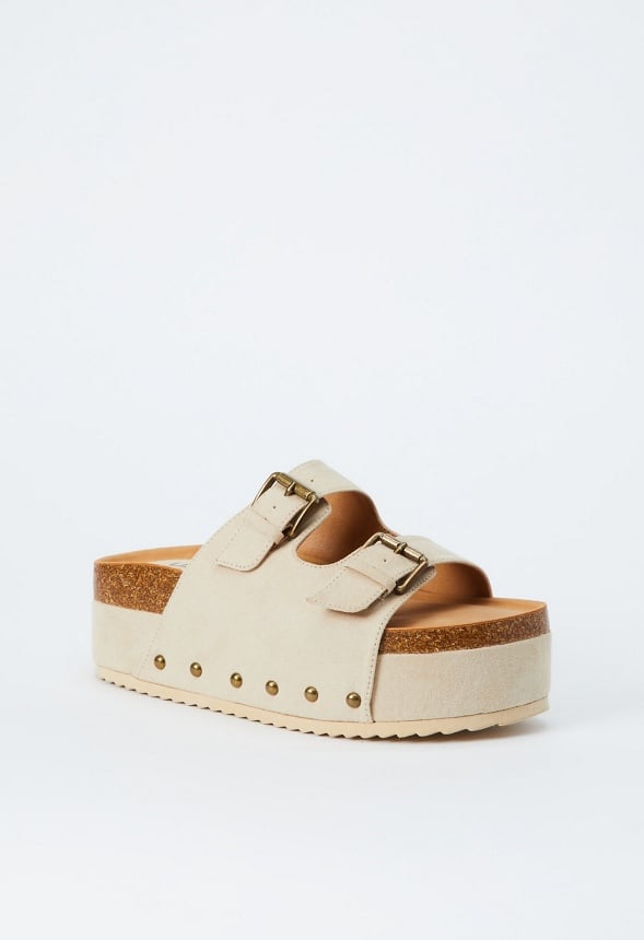 Abbie Platform Slide Sandal