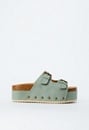 Abbie Platform Slide Sandal