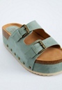 Abbie Platform Slide Sandal