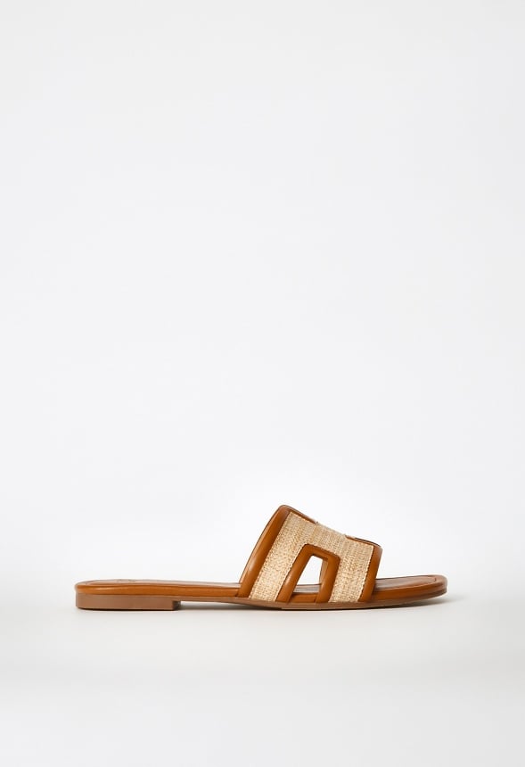 Becca Flat Slide Sandal