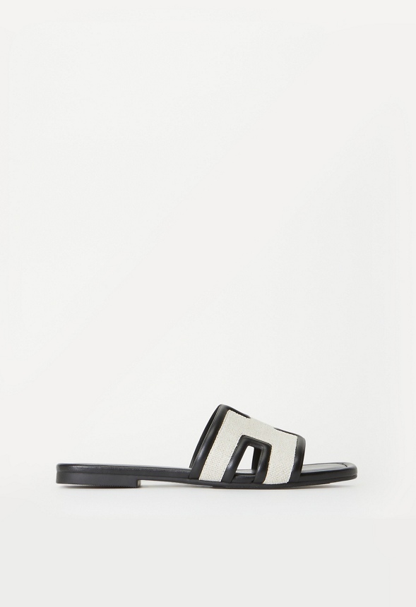 Becca Flat Slide Sandal