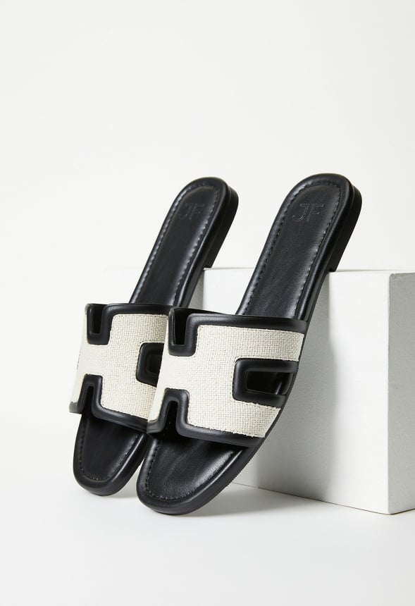 Becca Flat Slide Sandal