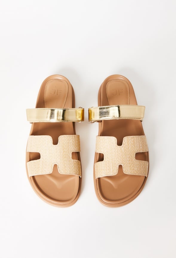 Harlee Flat Slide Sandal