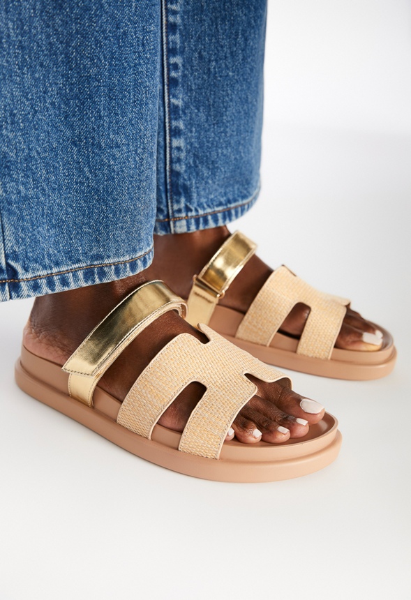 Harlee Flat Slide Sandal