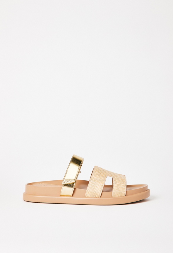 Harlee Flat Slide Sandal