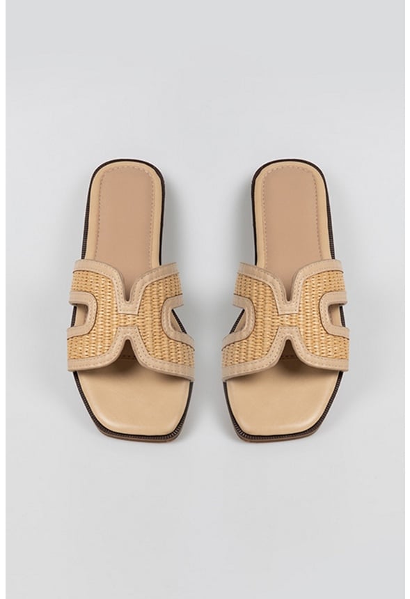 Bella Flat Slide Sandal