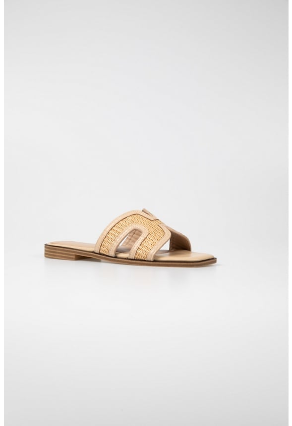 Bella Flat Slide Sandal