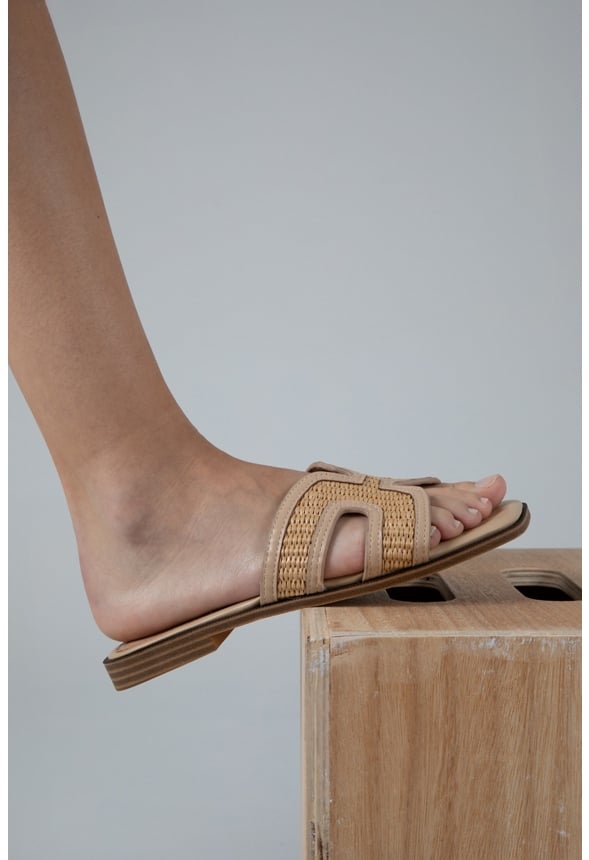 Bella Flat Slide Sandal