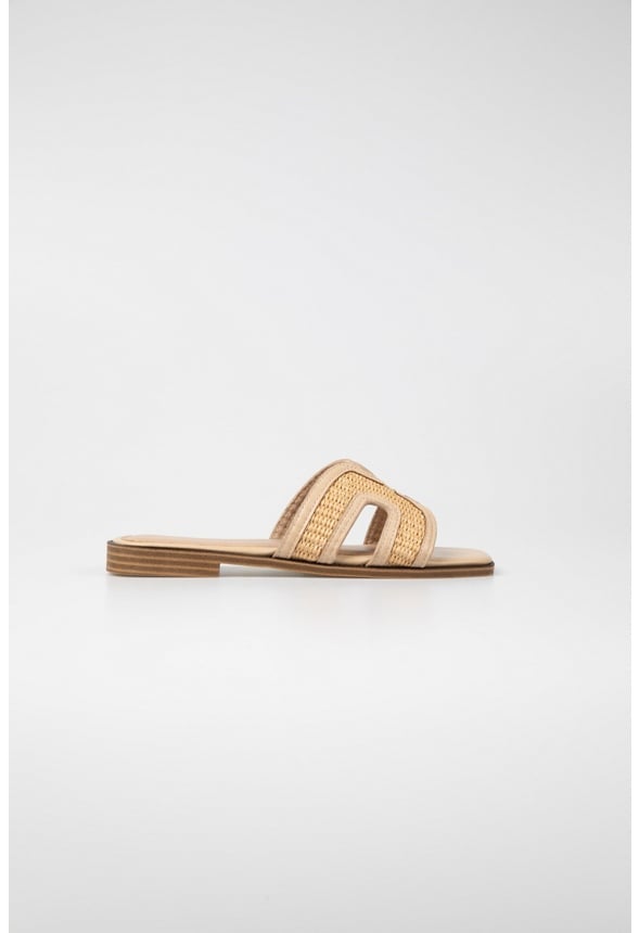 Bella Flat Slide Sandal