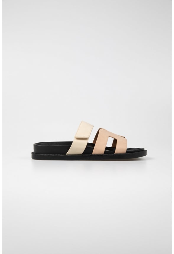 Claire Flat Slide Sandal