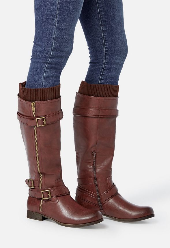 Kadijah sweater cuff sales zip boot