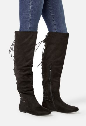 justfab thigh boots