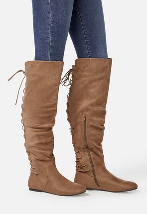 justfab thigh boots