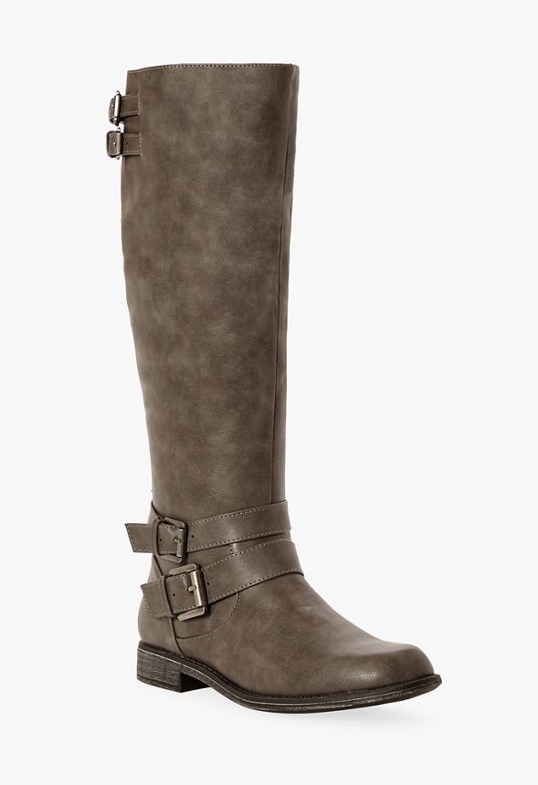 Hally Buckle Boot Shoes in Hally Buckle Boot Get great deals at JustFab