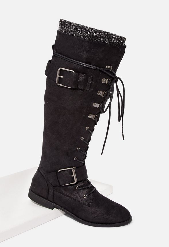 lace up tall riding boots