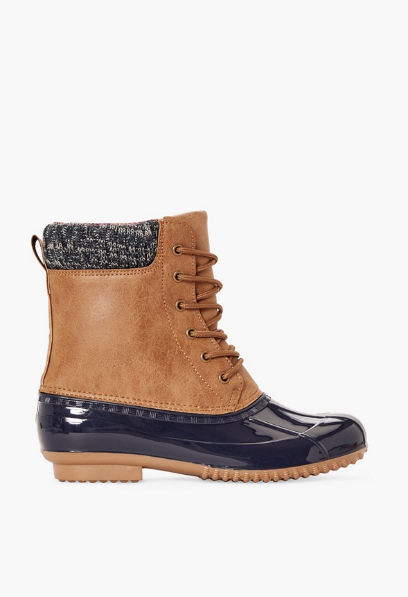 Justfab duck boots discount